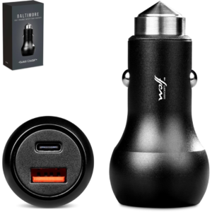 Wolf Lubricants - Swiss Cougar Baltimore 2 -in-1 Fast Car Charger & Tool