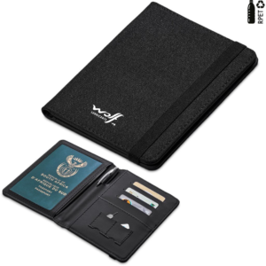 Wolf Lubricants - Altitude Jetset Recycled PET Passport Travel Wallet