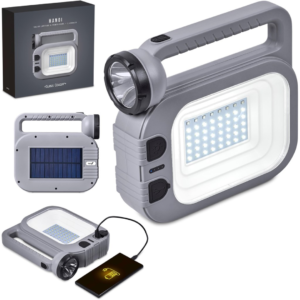 Wolf Lubricants - Swiss Cougar Hanoi Solar Lantern & Power Bank - 2,400mAh