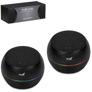 Wolf Lubricants - Swiss Cougar Pamplona Bluetooth Speaker Duo Set