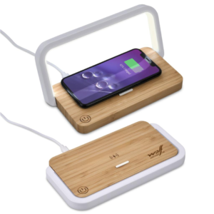 Wolf Lubricants - Okiyo Yoru Bamboo Wireless Charger & Night Light